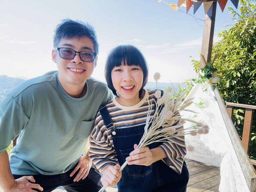 【蟬說：山中靜靜】台中酒桶山豪華秋冬露營，桂花弄帳篷區絕美景