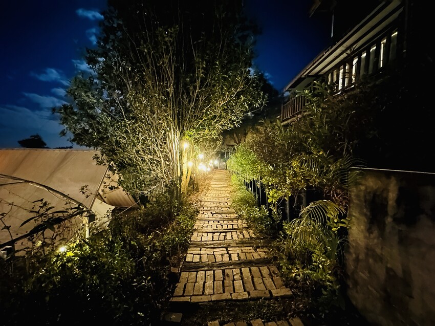 【蟬說：山中靜靜】台中酒桶山豪華秋冬露營，桂花弄帳篷區絕美景