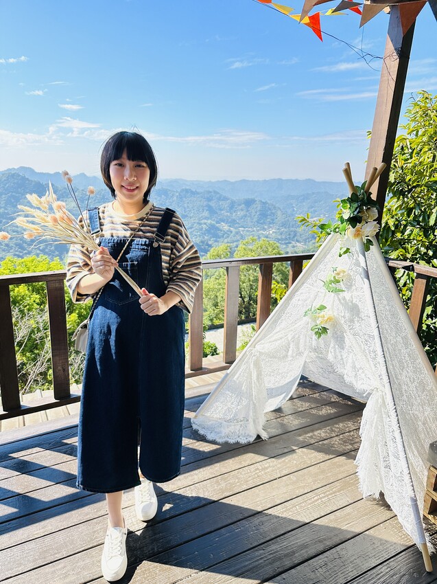 【蟬說：山中靜靜】台中酒桶山豪華秋冬露營，桂花弄帳篷區絕美景