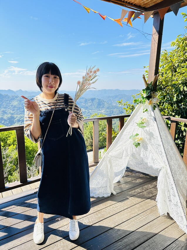 【蟬說：山中靜靜】台中酒桶山豪華秋冬露營，桂花弄帳篷區絕美景