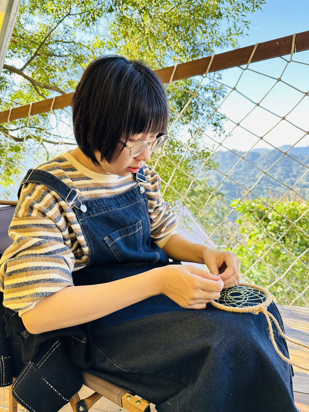 【蟬說：山中靜靜】台中酒桶山豪華秋冬露營，桂花弄帳篷區絕美景
