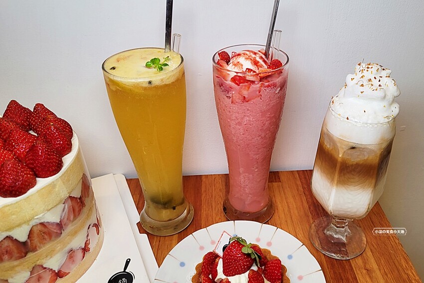 草莓控要暴動囉！夢幻草莓甜品這家非吃不可，浮誇三層整顆草莓蛋糕、草莓寶盒、絕對令人淪陷的戀愛滋味！