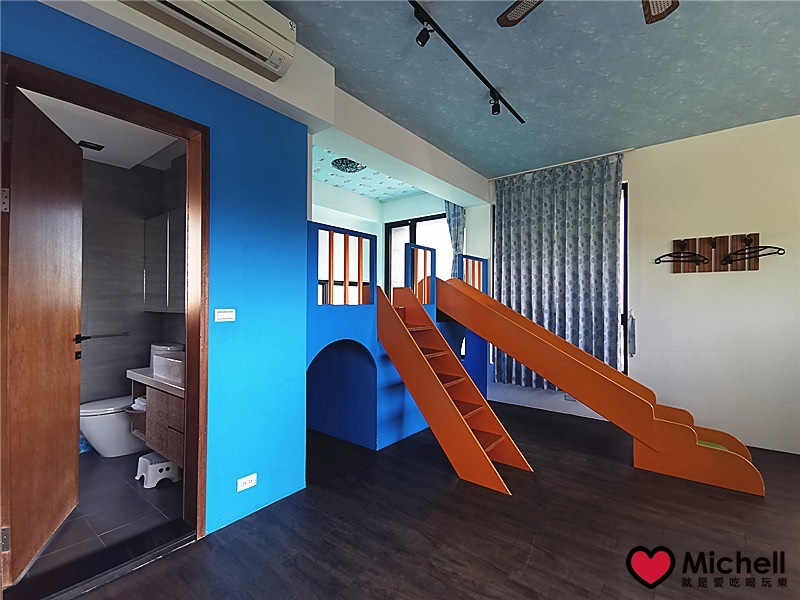 宜蘭蘭陽溪口海景親子民宿一館