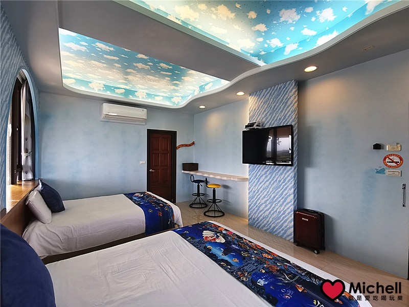 宜蘭蘭陽溪口海景親子民宿一館