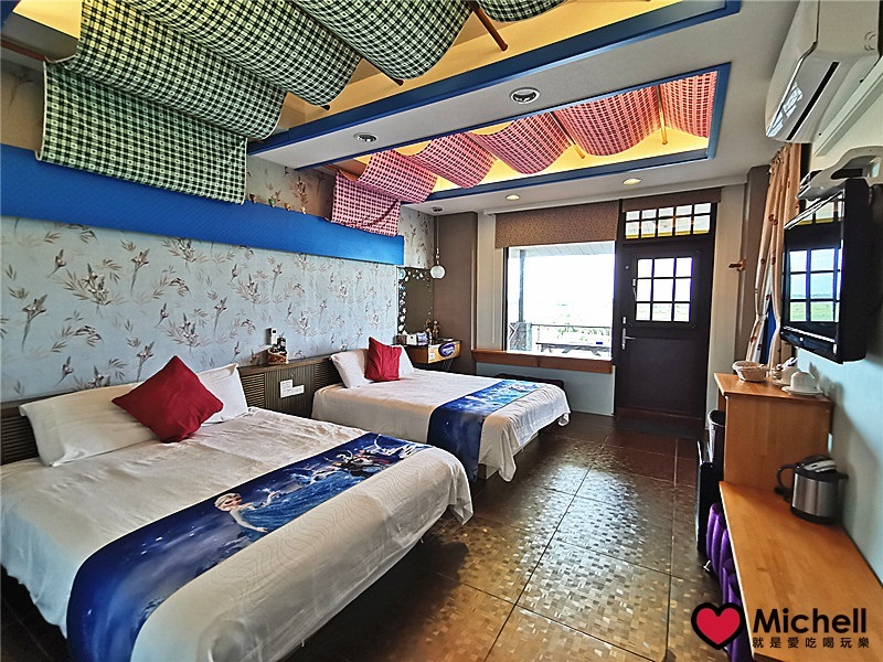 宜蘭蘭陽溪口海景親子民宿一館