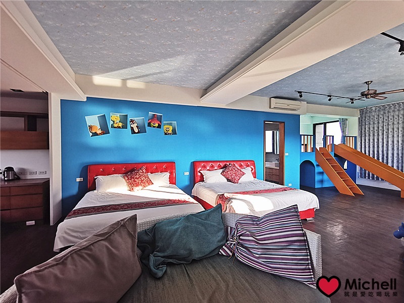 宜蘭蘭陽溪口海景親子民宿一館