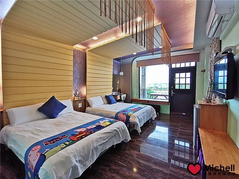 宜蘭蘭陽溪口海景親子民宿一館