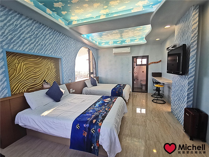 宜蘭蘭陽溪口海景親子民宿一館