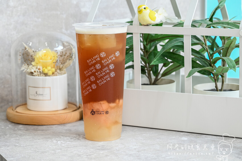 【台中】白浪春禾大墩店｜視覺系手搖飲，不只店面漂亮，漸層特色更是好喝又好拍 » 阿君的玩食天堂