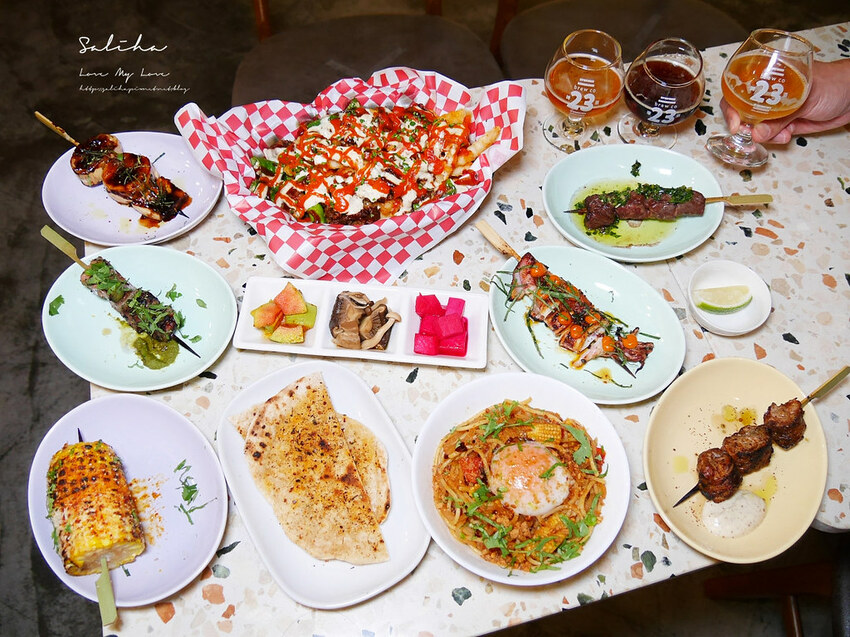 台北串燒西門町美食餐廳推薦串串23 台北異國料理壽星優惠免費酒飲好吃 (4)