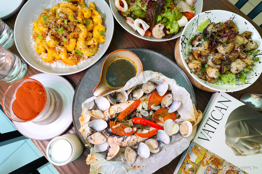 當甜點師傅遇上義式主廚的浪漫餐廳!手工義大利麵、歐奇、手作甜點、結合台南在地虱目魚的創意義式主餐必點!台南水交社義式餐廳「La Memoria 記義・歐餐廳」 @台南好Food遊