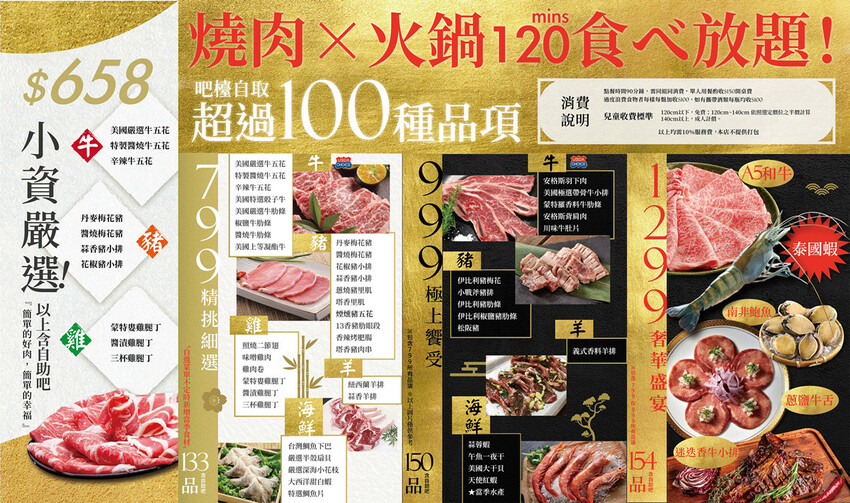 美食｜高雄夢時代【燒肉將Yakiniku Plus】當科技碰撞美食 ，高科技燒肉吃到飽火烤兩吃， 讓你眼睛為之一亮