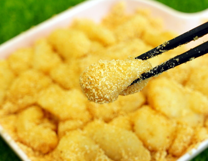 【桃園美食】康家客家手工麻糬．網美風棋格麻糬，三種口味一次滿足!