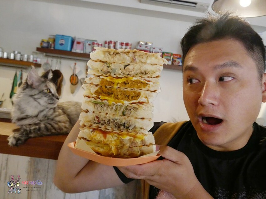 來嚕貓囉!八德貓咪餐廳推出超可愛貓咪泰奶,還有威武霸氣的大貓坐檯!