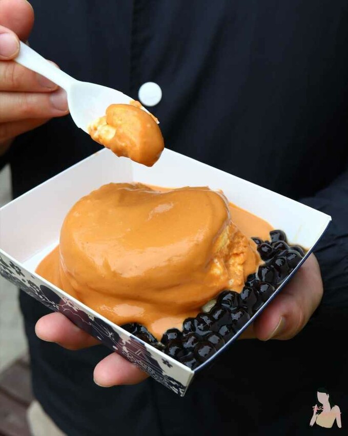 王子神谷日式厚鬆餅，舒芙蕾像雲朵般軟綿的口感。新竹城隍廟周邊美食 – 艾瑞絲的吃貨日常