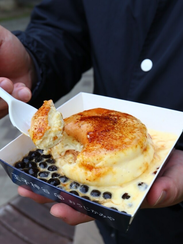 王子神谷日式厚鬆餅，舒芙蕾像雲朵般軟綿的口感。新竹城隍廟周邊美食 – 艾瑞絲的吃貨日常