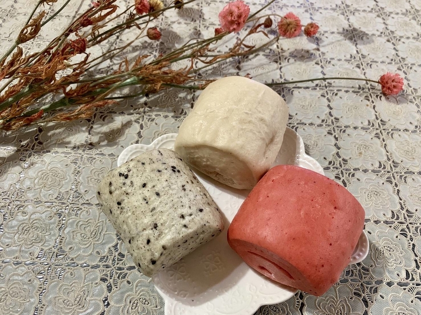 【新北.坪林】美食推薦。良心饅頭茶香紅豆包+茶香菜包&清瑰香茶莊東方美人茶+綠茶都超棒