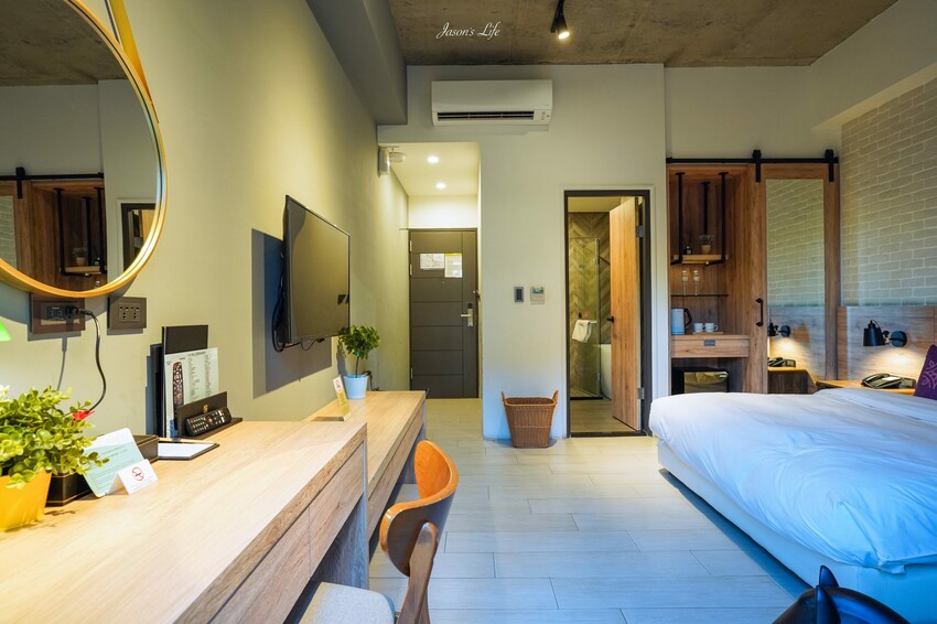 【彰化田中｜住宿】田中文旅。近田中火車站，彰化住宿推薦，設計感十足旅店，提供下午點心和泡麵宵夜