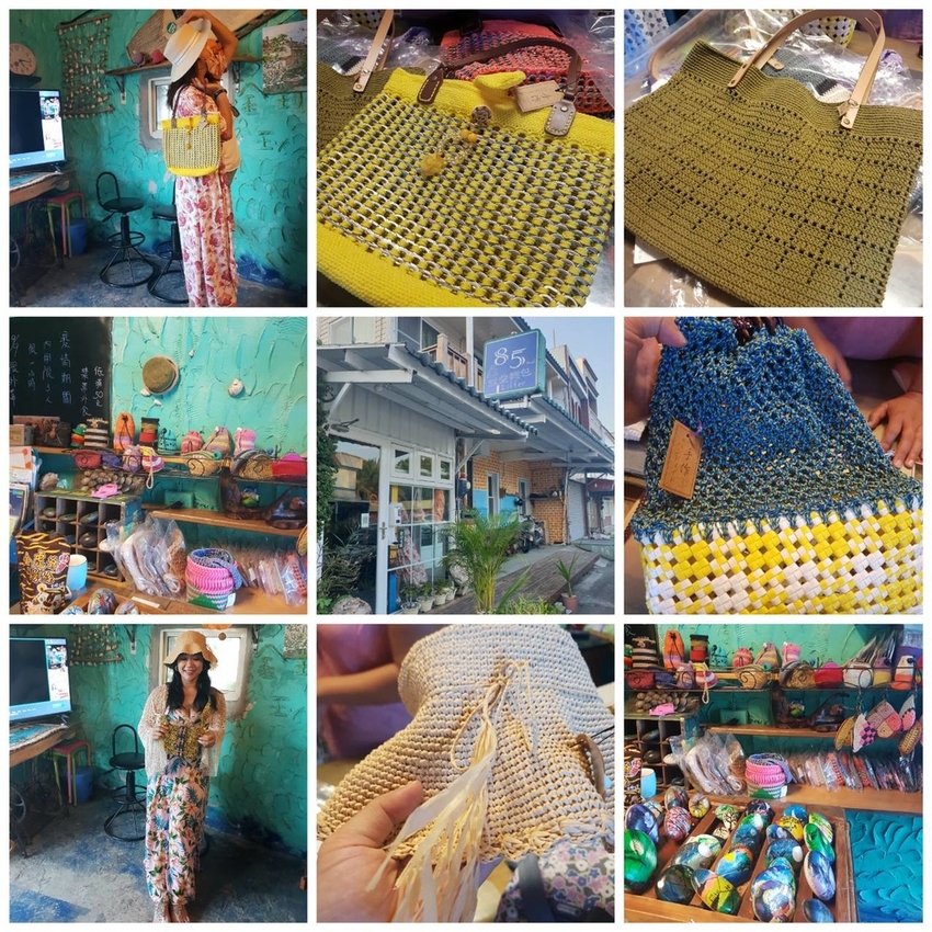 【台東.東河】85就愛麵包&手編&手繪工作室。闆娘超親切。手工編織包超級獨特保證不撞包