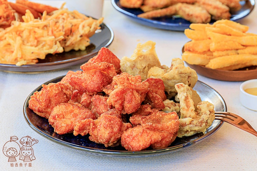 啖雞│台中日式炸物專賣店新開幕！唐揚炸雞竟有超酷鹹蛋黃口味，自製獨門粉漿油炸，激推蔬菜天婦羅嘴饞必吃！