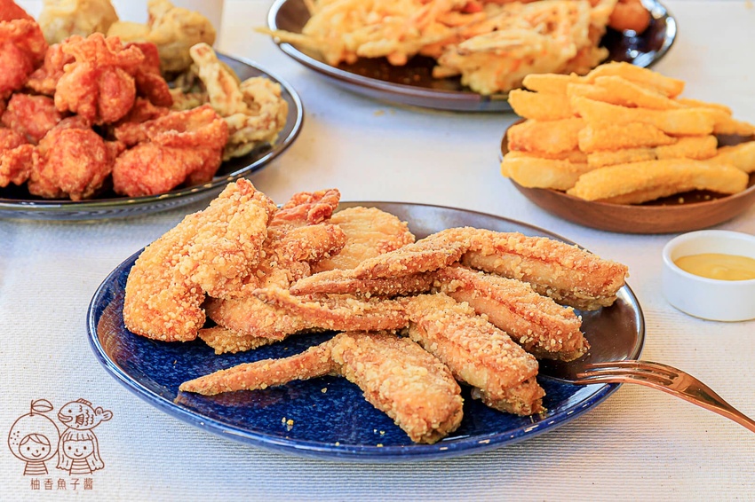 啖雞│台中日式炸物專賣店新開幕！唐揚炸雞竟有超酷鹹蛋黃口味，自製獨門粉漿油炸，激推蔬菜天婦羅嘴饞必吃！