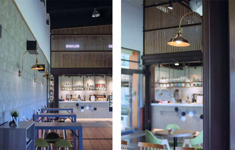 觀景窗台收藏無邊風光景致，一景金黃稻穗藍天為帳，波浪搖曳間飲一杯咖啡品一席悠閒時刻