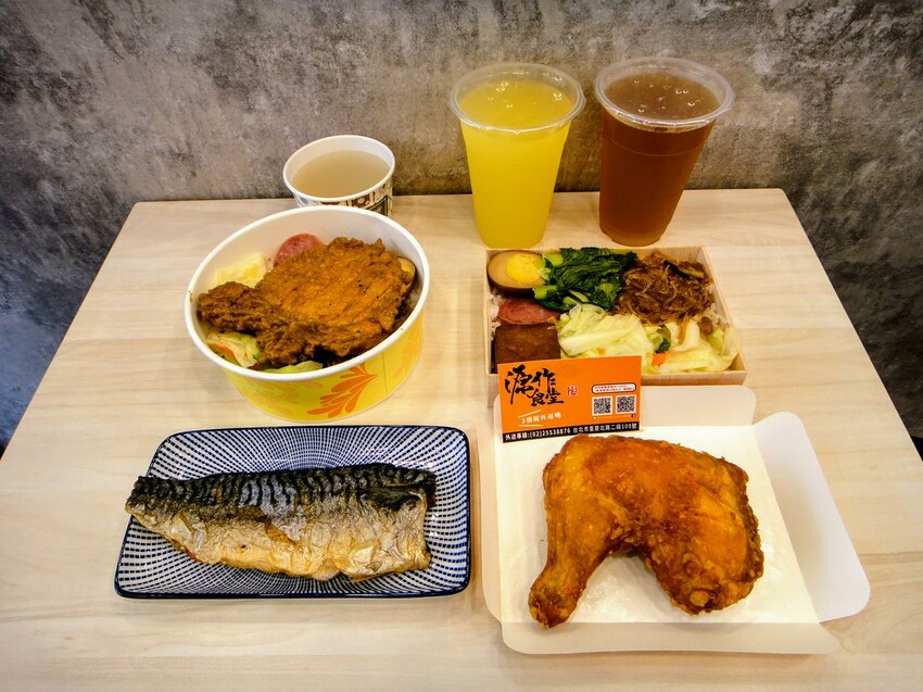 【美食】大橋頭美食「源作食堂 弁當專門店」雞腿排骨便當，大同區便當推薦、大橋頭捷運站便當推薦 附菜單