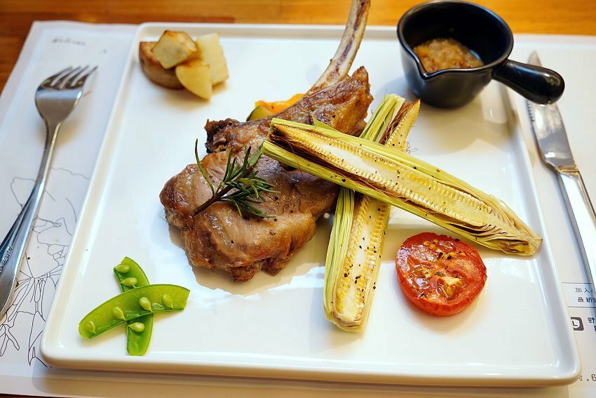 【桃園龍潭】野薑花與貓庭園咖啡．野薑花入菜、近距離與貓咪互動!
