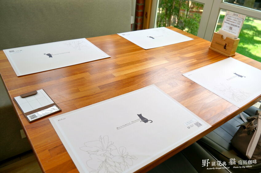 【龍潭美食】野薑花與貓庭園餐廳．野薑花料理、貓咪、立體拉花超療癒!