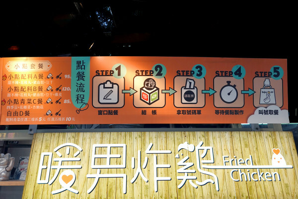 信義區美食推薦-市政府4號出口暖男炸雞永吉店，市府站美食小吃外帶，松山區美食平價炸雞外送