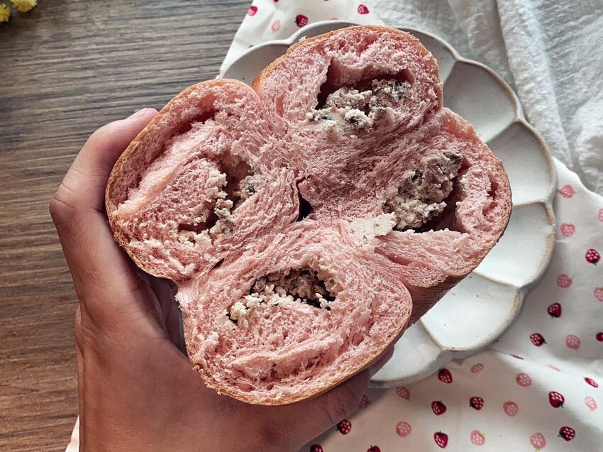 SUNMERRY聖瑪莉-加州Q貝果|包餡Q貝果|不用回烤即可享用|濕潤貝果搭配滿滿CREAM CHEESE|泡溫泉的貝果