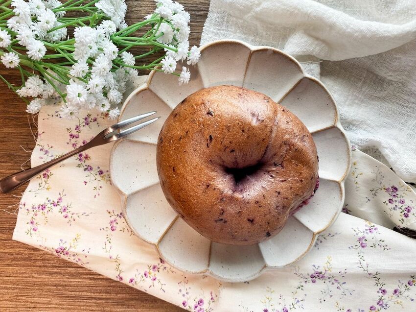 SUNMERRY聖瑪莉-加州Q貝果|包餡Q貝果|不用回烤即可享用|濕潤貝果搭配滿滿CREAM CHEESE|泡溫泉的貝果