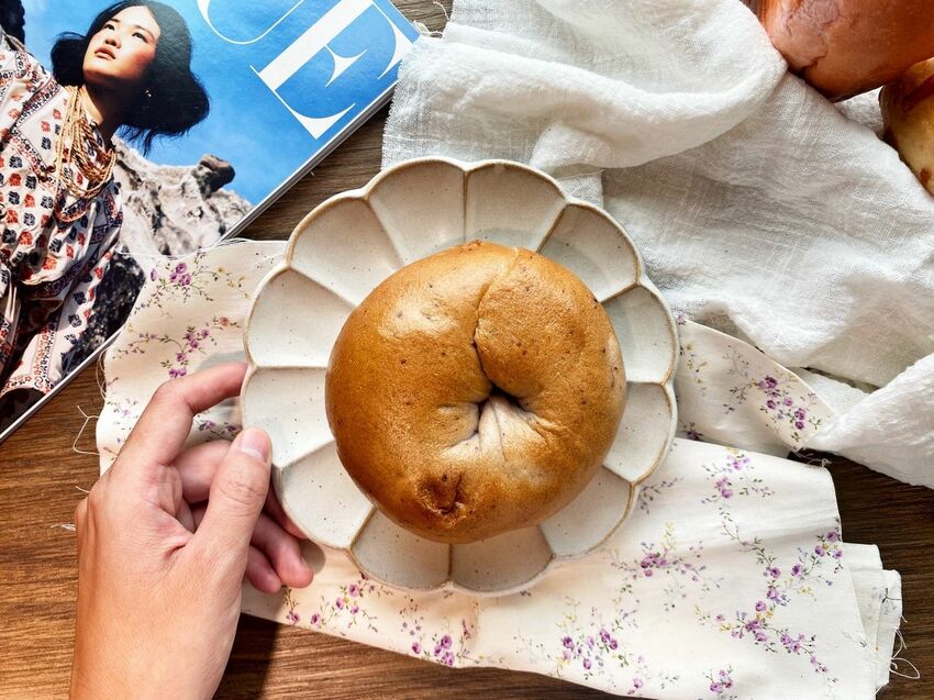 SUNMERRY聖瑪莉-加州Q貝果|包餡Q貝果|不用回烤即可享用|濕潤貝果搭配滿滿CREAM CHEESE|泡溫泉的貝果