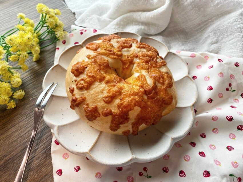 SUNMERRY聖瑪莉-加州Q貝果|包餡Q貝果|不用回烤即可享用|濕潤貝果搭配滿滿CREAM CHEESE|泡溫泉的貝果