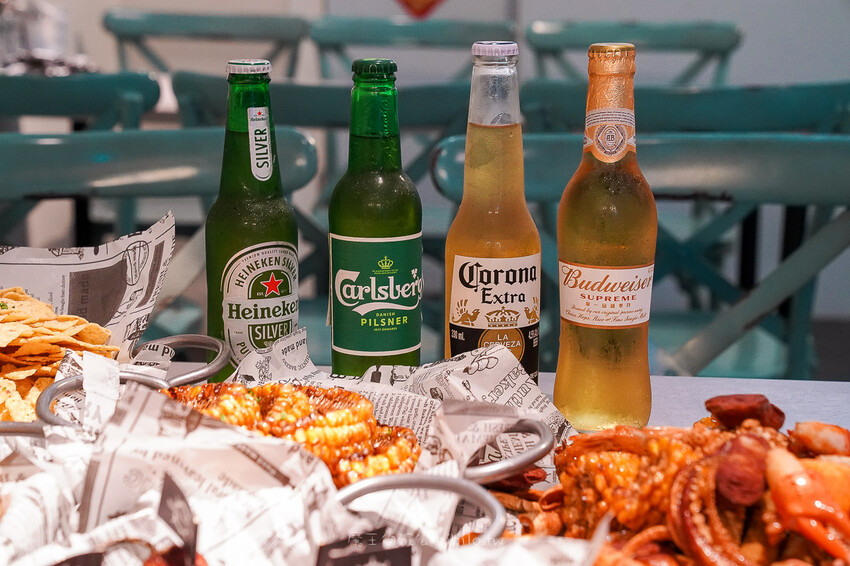 台北市大安區106 Harbor美式海鮮餐廳 美式炸海鮮桶 宵夜時段加碼送啤酒 台北宵夜餐廳推薦