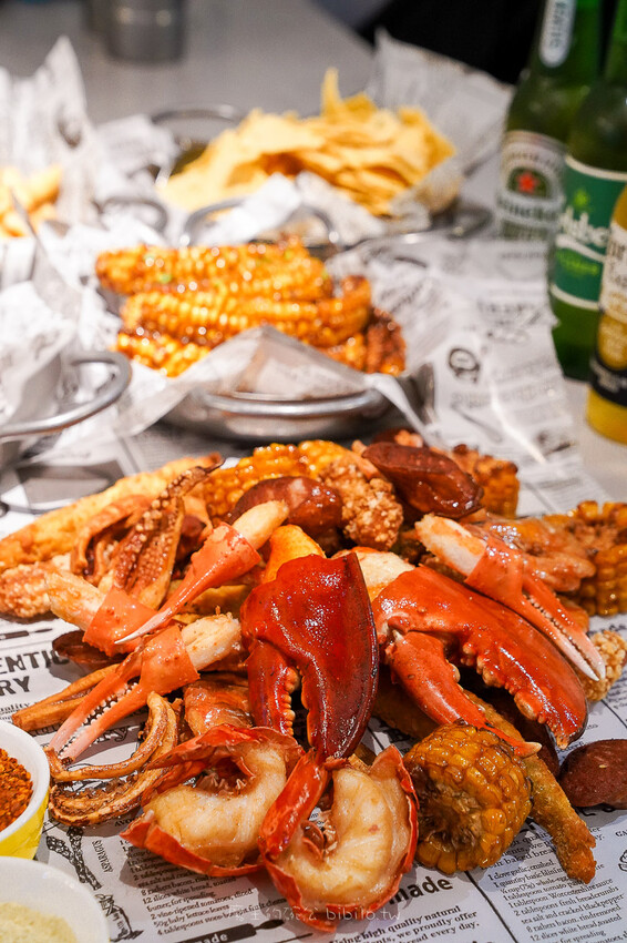 台北市大安區106 Harbor美式海鮮餐廳 美式炸海鮮桶 宵夜時段加碼送啤酒 台北宵夜餐廳推薦