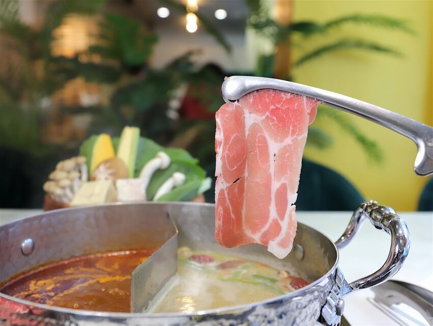 花花世界鍋物WHATSWORLDresort -高雄左營旗艦店-火鍋界中的唯一奇葩：台南知名網美火鍋店插旗高雄啦!!!振興五倍券方案吃大餐送2000.超優惠! - 進食的巨鼠