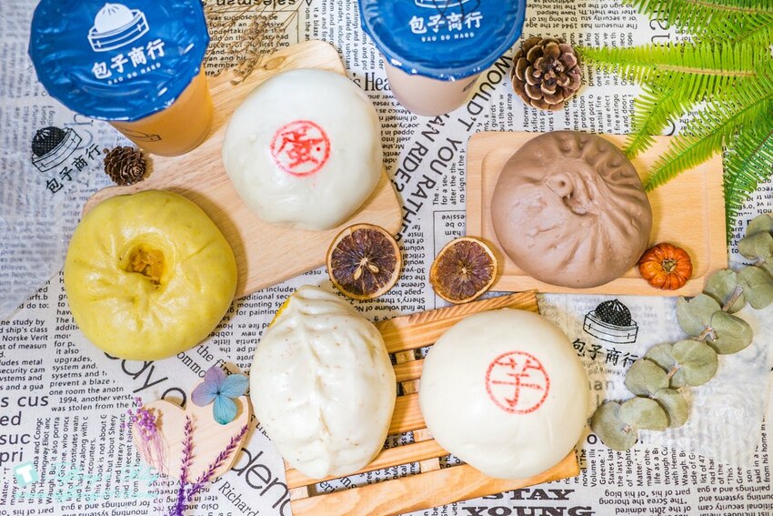 [蘆洲美食]包子商行/湧蓮寺旁銅板美食推薦/包子饅頭口味超多物超所值/蘆洲早午餐推薦