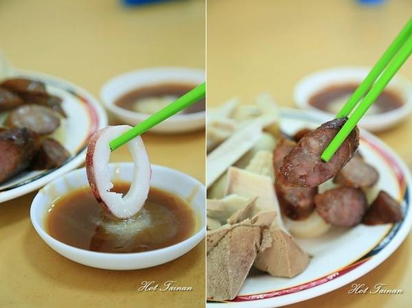 清子香腸熟肉：【台南美食】近60年的在地老店！台南獨有蟳丸蛋糕好好吃：清子香腸熟肉