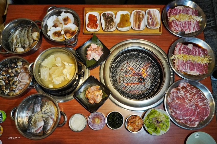[蘆洲美食 甘釜京韓日燒肉料理]想吃創意燒肉來這裡 超狂料理給我滿滿驚喜 - 安妮的天空