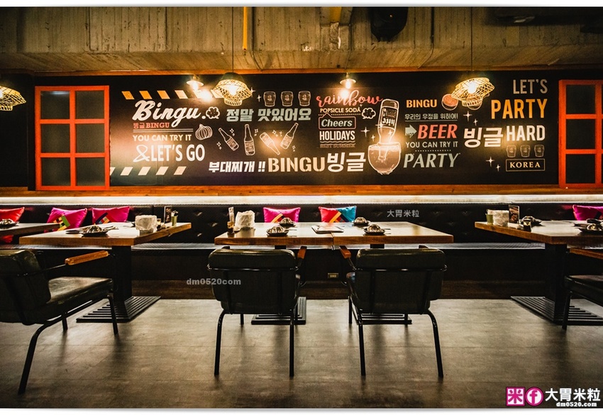 中壢人宵夜聚餐推薦~免出國感受韓劇酒館氣氛,BINGU BEER賓屋韓國小酒館,部隊鍋x韓式熱炒x韓國深水炸彈啤酒,中壢威尼斯影城美食推薦2021, @大胃米粒 DAVID & MILLY