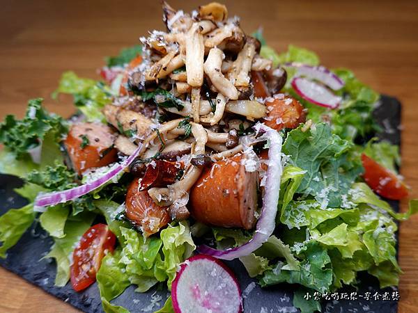 德腸野菇蔬食暖沙拉-西門町樂野食  (3).jpg
