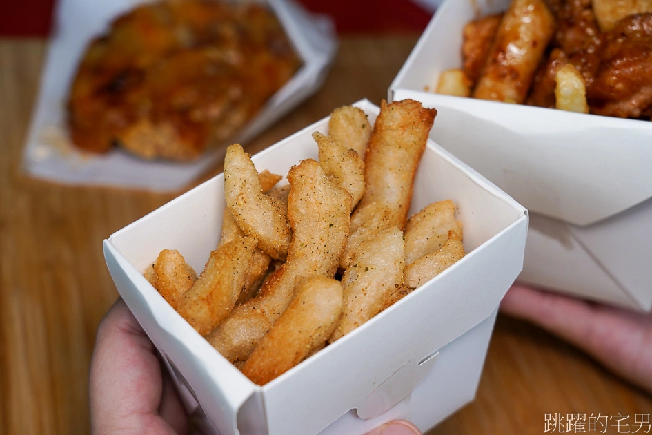大推這家台東韓式炸雞-辣醬雞翅也太好吃啦，香辣滋味讓人停不下來，這家甜不辣根本屌打專賣店，甜醬炸年糕也好吃@跳躍的宅男