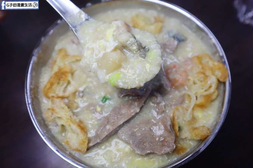 南門市場美食.南門粥品 .酸豆瘦肉粥.老市場鹹粥.霸王粥