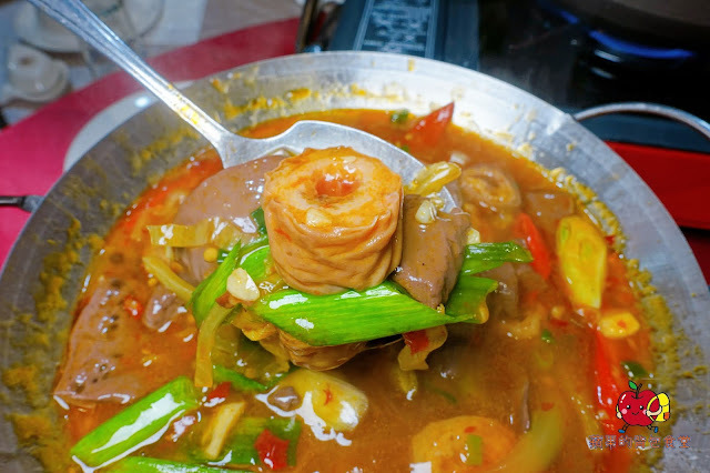 [合菜 台式料理] 新竹竹北 春耕餐廳 湯頭鮮甜料多芋鴨米粉鍋 辣香開胃川椒鮮魚 充滿酒香及中藥香的軟嫩油雞腿 新竹合菜