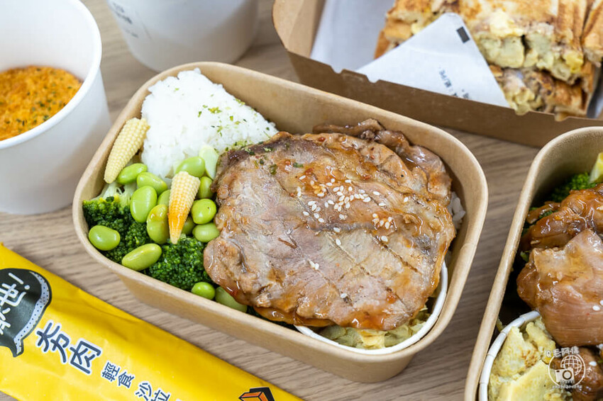 台中市北區厭世夯肉 | 台中科博館超人氣早午餐，誰說輕食沙拉沒肉吃？
