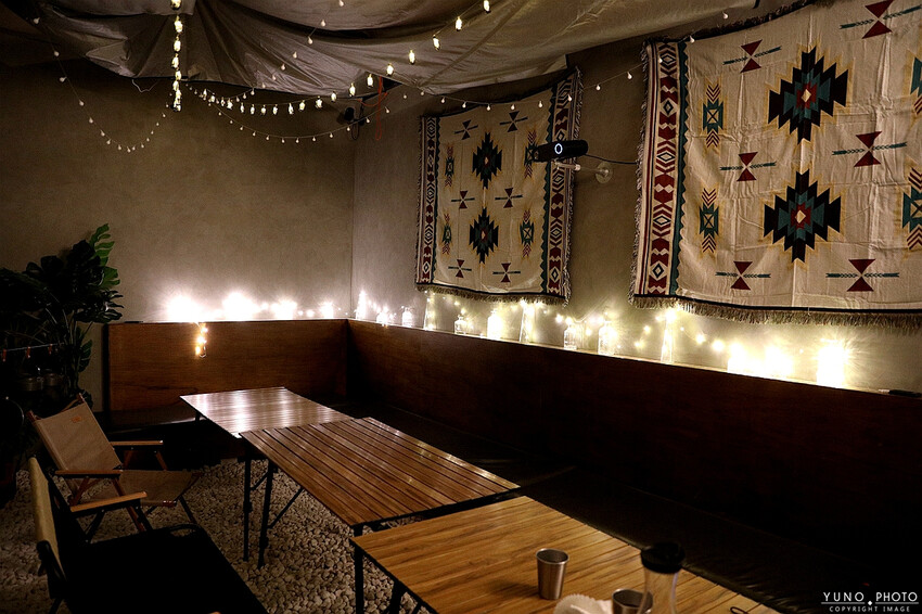 台中市西屯區浮誇沉浸式絢麗投影帷幕充滿科技感 享受視覺與味覺的雙重饗宴