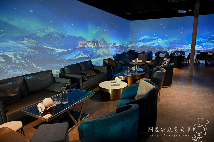 全台灣第一家沉浸式投影x餐酒館|讓你沉醉於味覺與視覺的饗宴