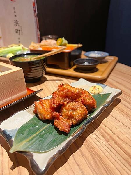 (台北車站美食)日本橋浜町食事処 北車微風美食推薦 米塔集團 主打日式定食 精緻松花堂御膳 炙燒生魚片 味噌