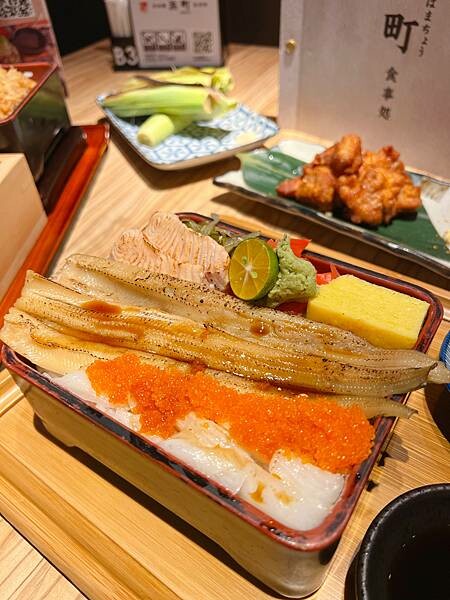 (台北車站美食)日本橋浜町食事処 北車微風美食推薦 米塔集團 主打日式定食 精緻松花堂御膳 炙燒生魚片 味噌